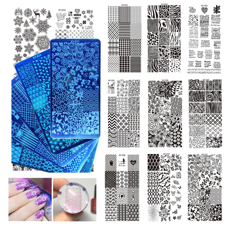 Premium Quality Nail Art Stamper with Creative Designs Stamping Plate for Innovative Nail Art OUTFITS