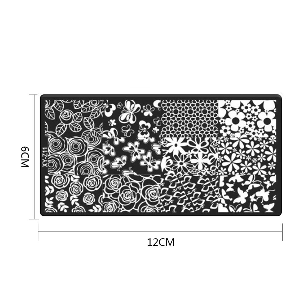 Premium Quality Nail Art Stamper with Creative Designs Stamping Plate for Innovative Nail Art OUTFITS