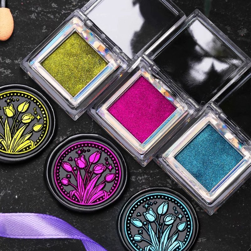 Color powder on sealing wax Solid brass stamps, embossed seals, wax beads, metal heads, stamps, manufacturers, wholesale