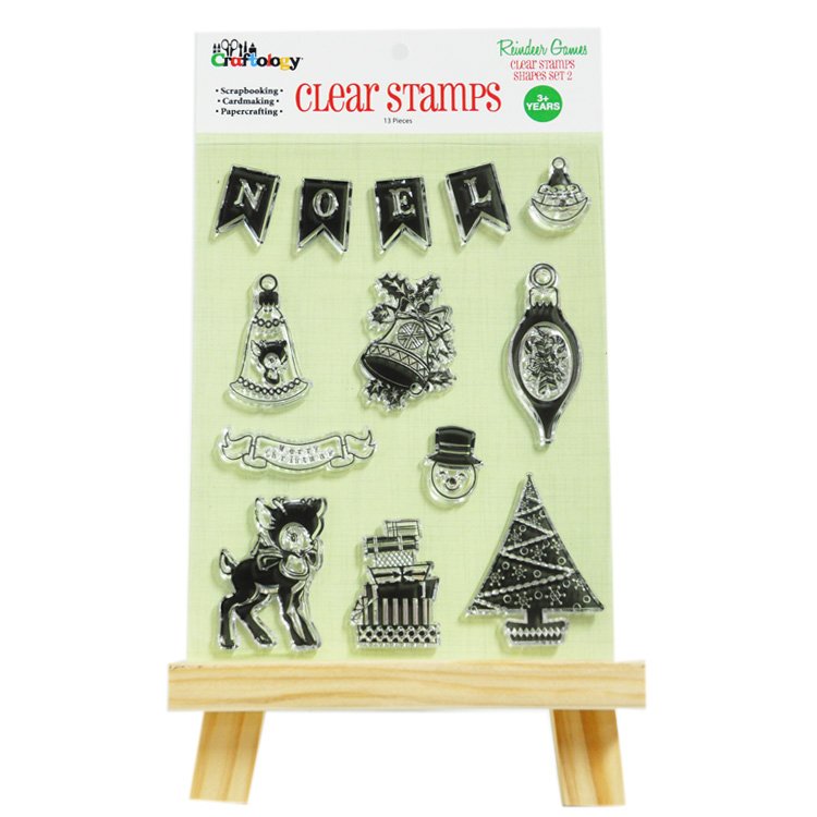Winter Wonderland silicone transparent clear stamp