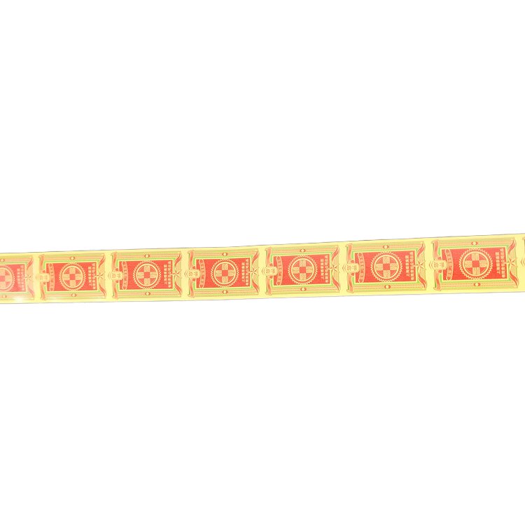 Easy Tear off Hologram Stamp Label for Cigarette Packet Box Holographic Tape Sticker for Stamping and Craft Use