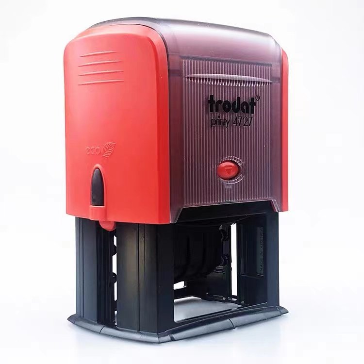good quality trodat 4727 dater stamp wholesale trodat self-inking stamps office rubber stamp rubber for 58*22mm