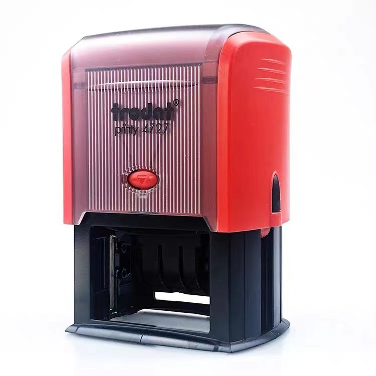 good quality trodat 4727 dater stamp wholesale trodat self-inking stamps office rubber stamp rubber for 58*22mm