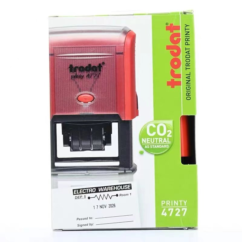 good quality trodat 4727 dater stamp wholesale trodat self-inking stamps office rubber stamp rubber for 58*22mm