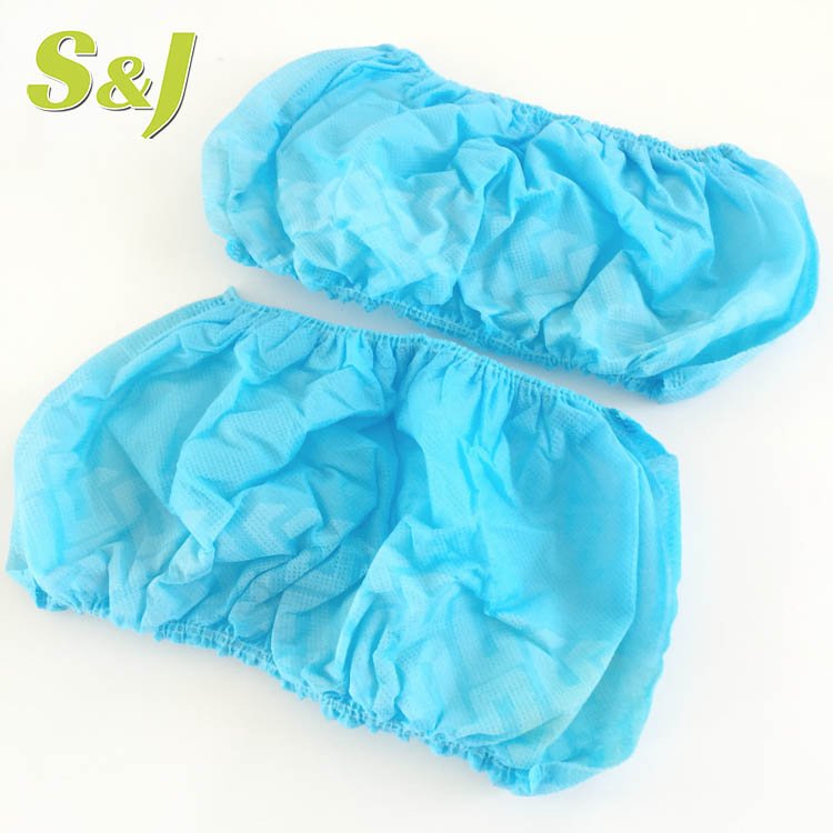S&J Anti slip shoe cover PP Nonwoven Shoe Cover With Underprinting Dustproof Stamp Shoes Covers