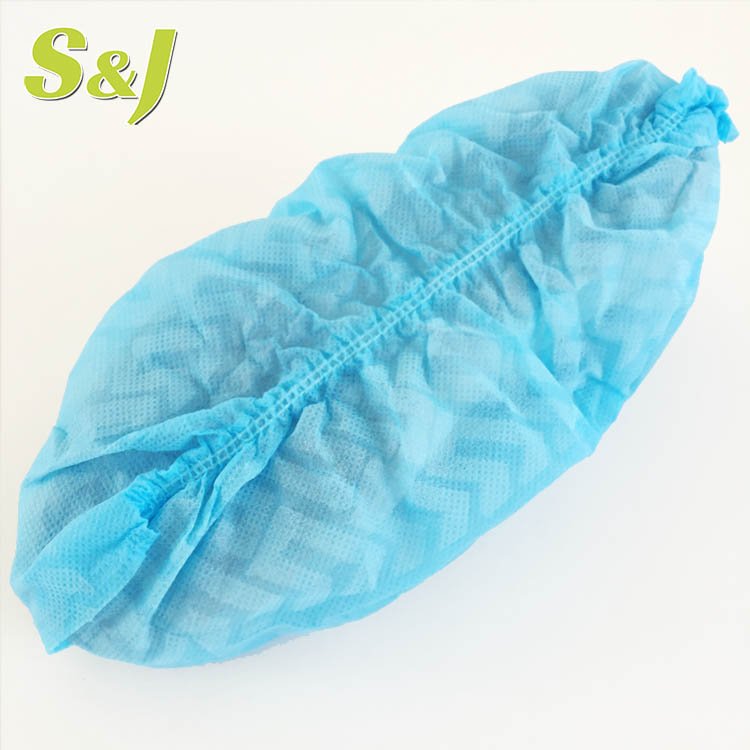 S&J Anti slip shoe cover PP Nonwoven Shoe Cover With Underprinting Dustproof Stamp Shoes Covers