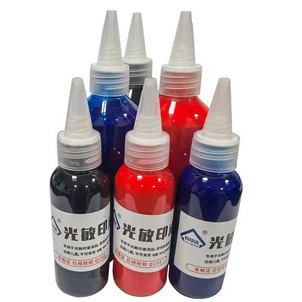 good quality cheaper 100ml flash stamp ink seal ink red/ blue/black/purple/green/pink/yellow/orange