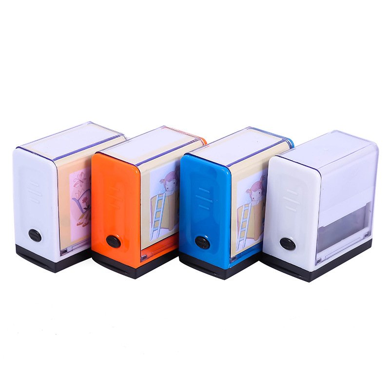 Hot sale self inking clothes stamp custom kids stamp for clothes