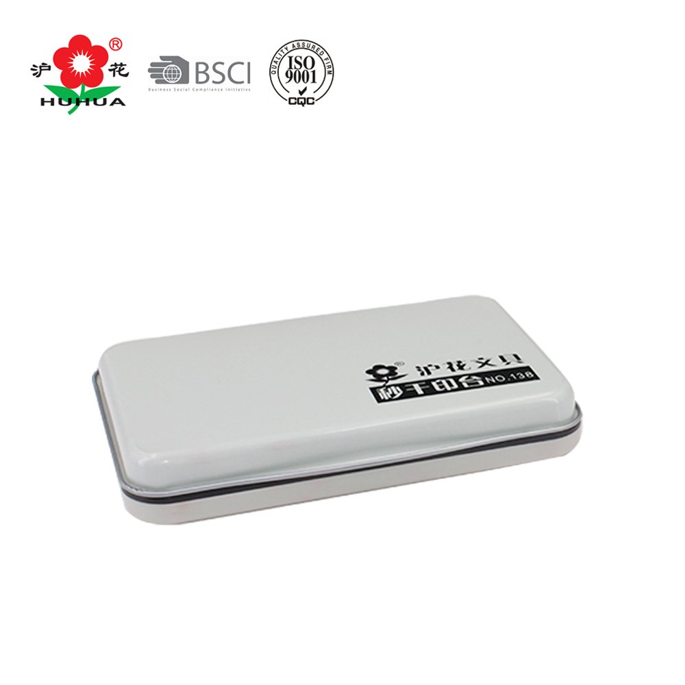 Eco-Friendly metal lid and plastic base Stamp Pads