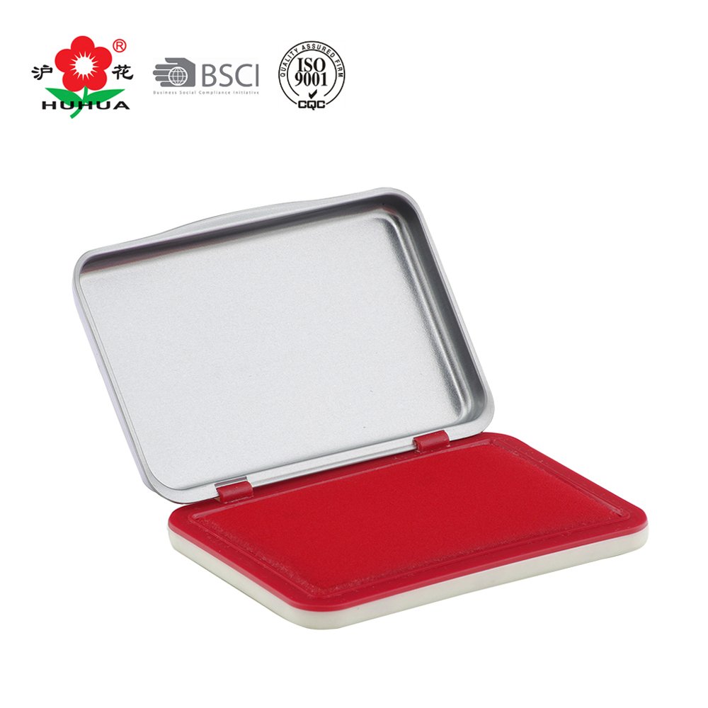 Eco-Friendly metal lid and plastic base Stamp Pads