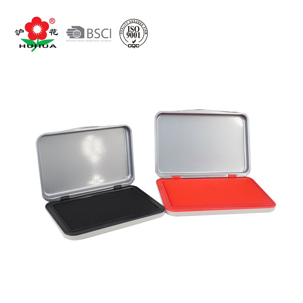 Eco-Friendly metal lid and plastic base Stamp Pads