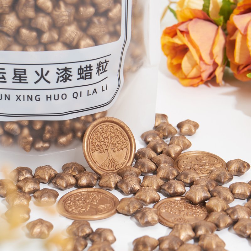 China Manufacturer Personalized Door to Door Shipping Brass Decorative Wedding Wax seal stamps Resin wax seal bead