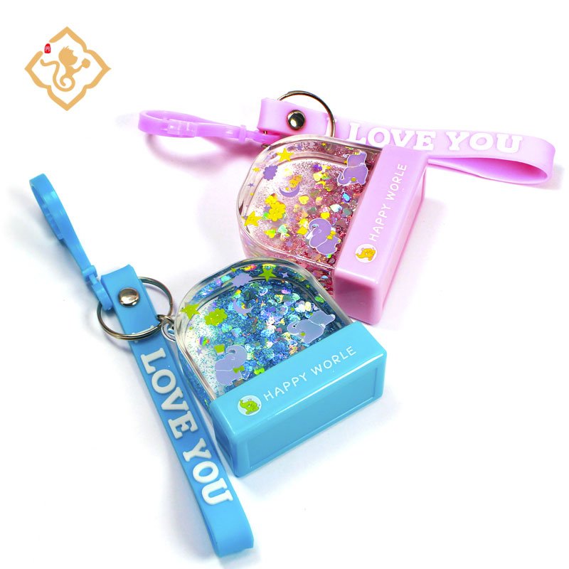 DIY rubber stamp brush EVA kids art sets customized textile figures clothing kids name stamp