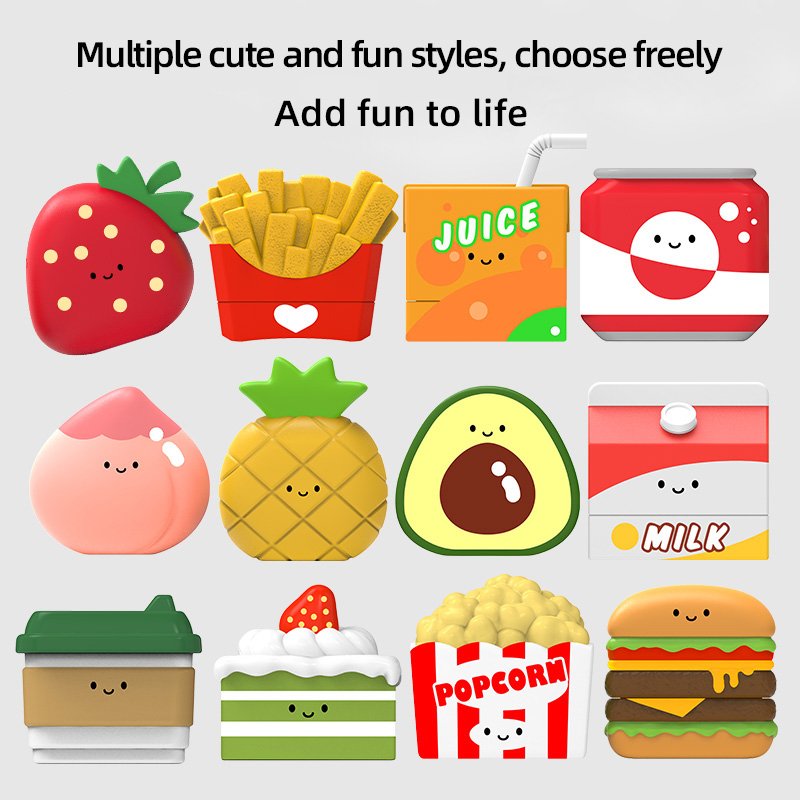 Children's Self-Inking Foam Stamp Cartoon Flash Design for DIY & Office Use Plastic & Rubber Ink Pad