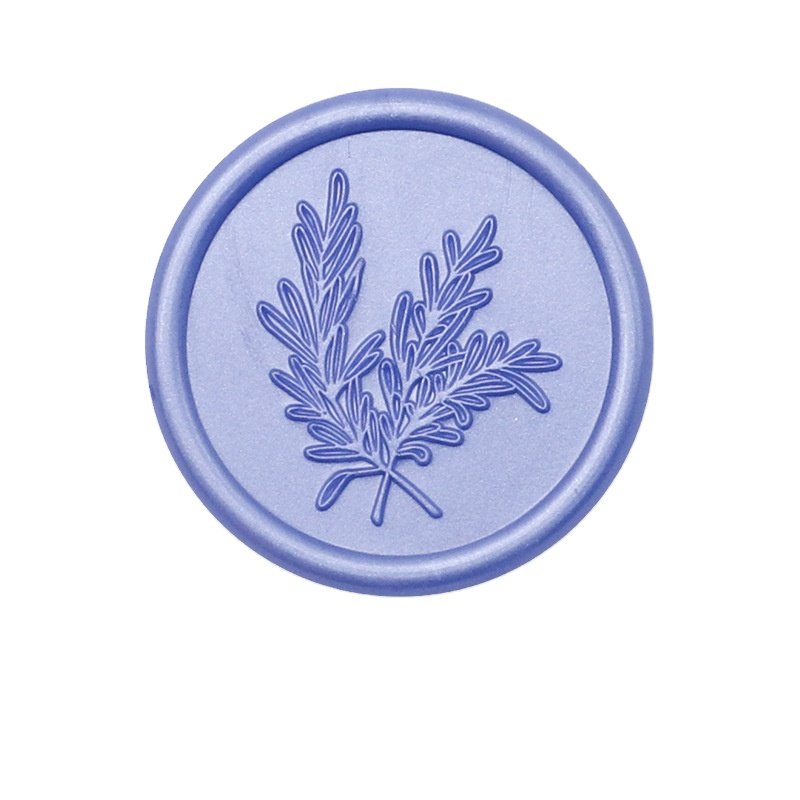 Round 30 mm Shape Custom Logo Wax Seal Sticker Adhesive Envelopes