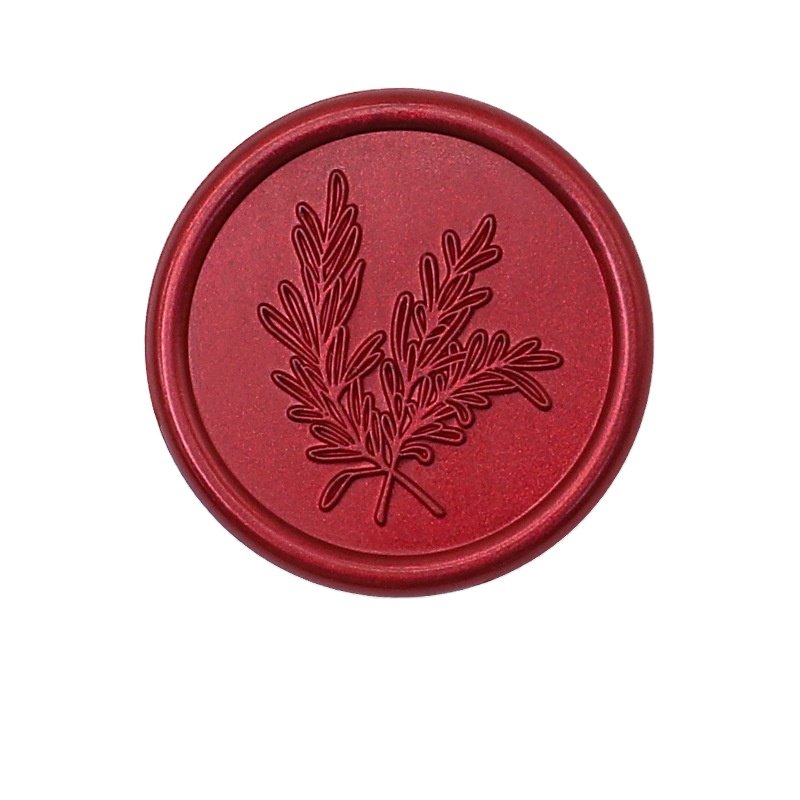 Round 30 mm Shape Custom Logo Wax Seal Sticker Adhesive Envelopes
