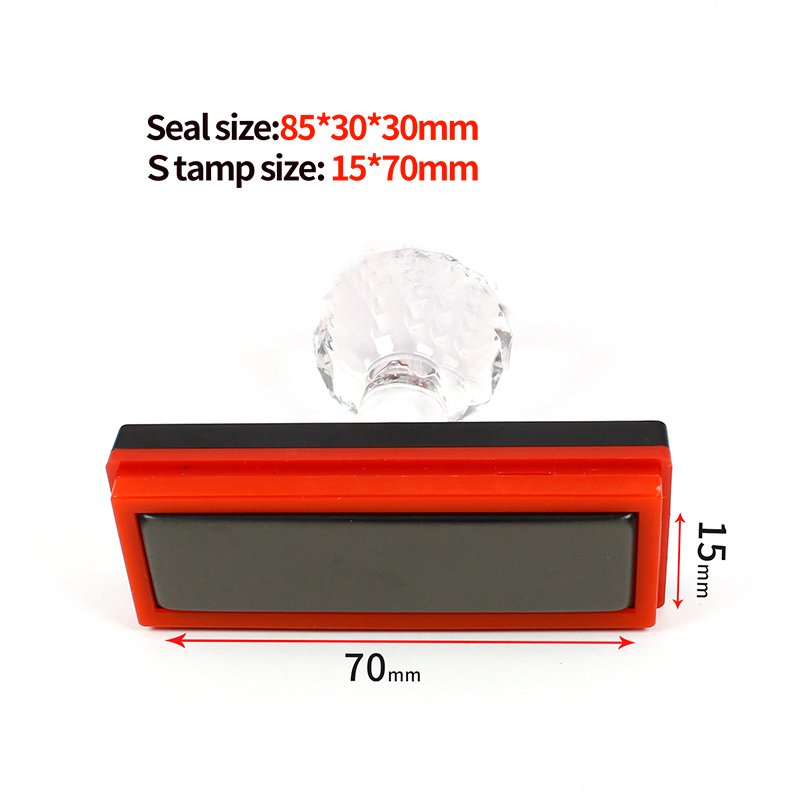 Office flash stamp personalized embossing rubber office business flash custom logo stamp