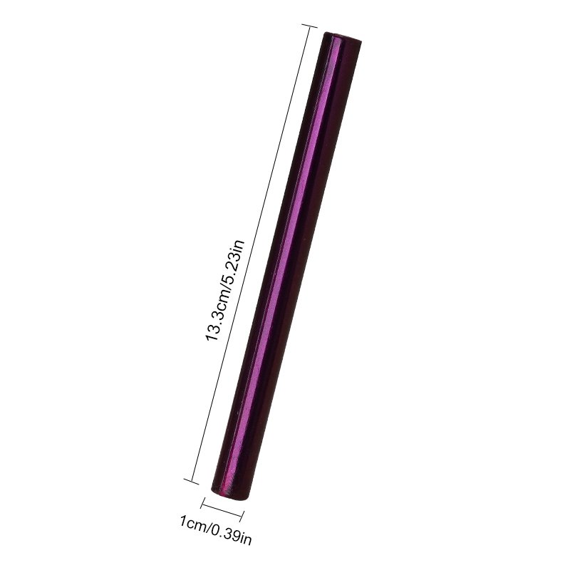 Aurora Ice Crystal Series Lacquer Wax Rod - Solid Brass Stamps Embossed Stamps Wax Beads Metal Head Manufacturer Wholesale