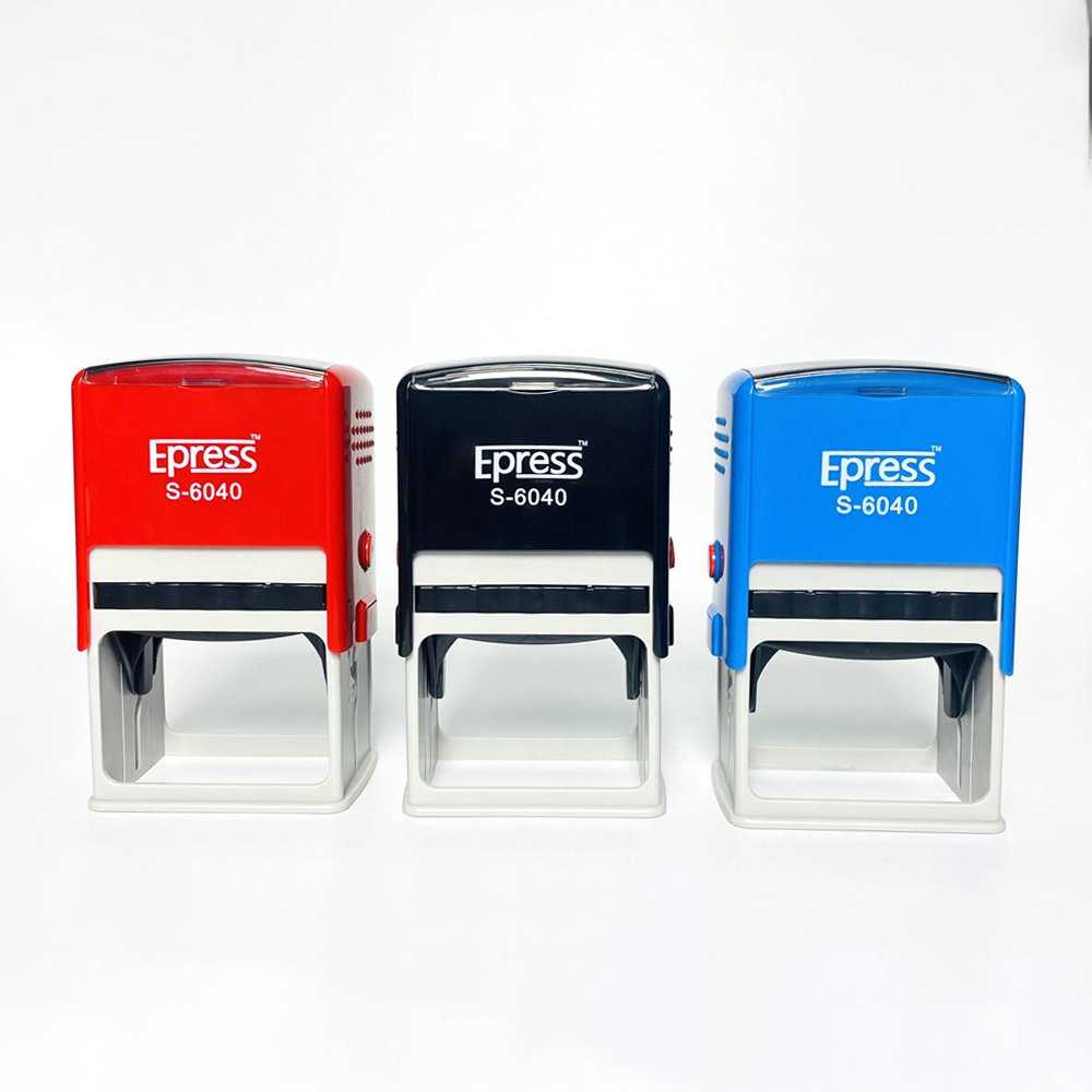 Custom Express Self-inking Stamper Personal Automatic Paid Self inking Maker numbering Rubber Stamp