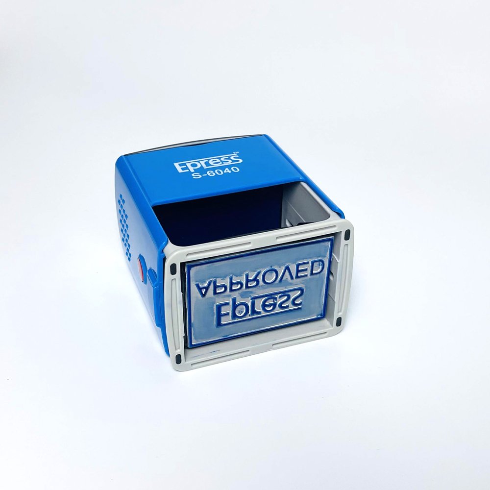 Custom Express Self-inking Stamper Personal Automatic Paid Self inking Maker numbering Rubber Stamp