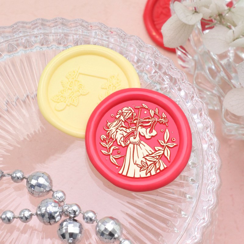 Hot Sells Music Series Musical notes Instruments Player Wax Seal Stamp Head