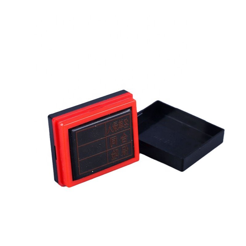 custom plastic Photosensitive Seal self inking stamp for school and office