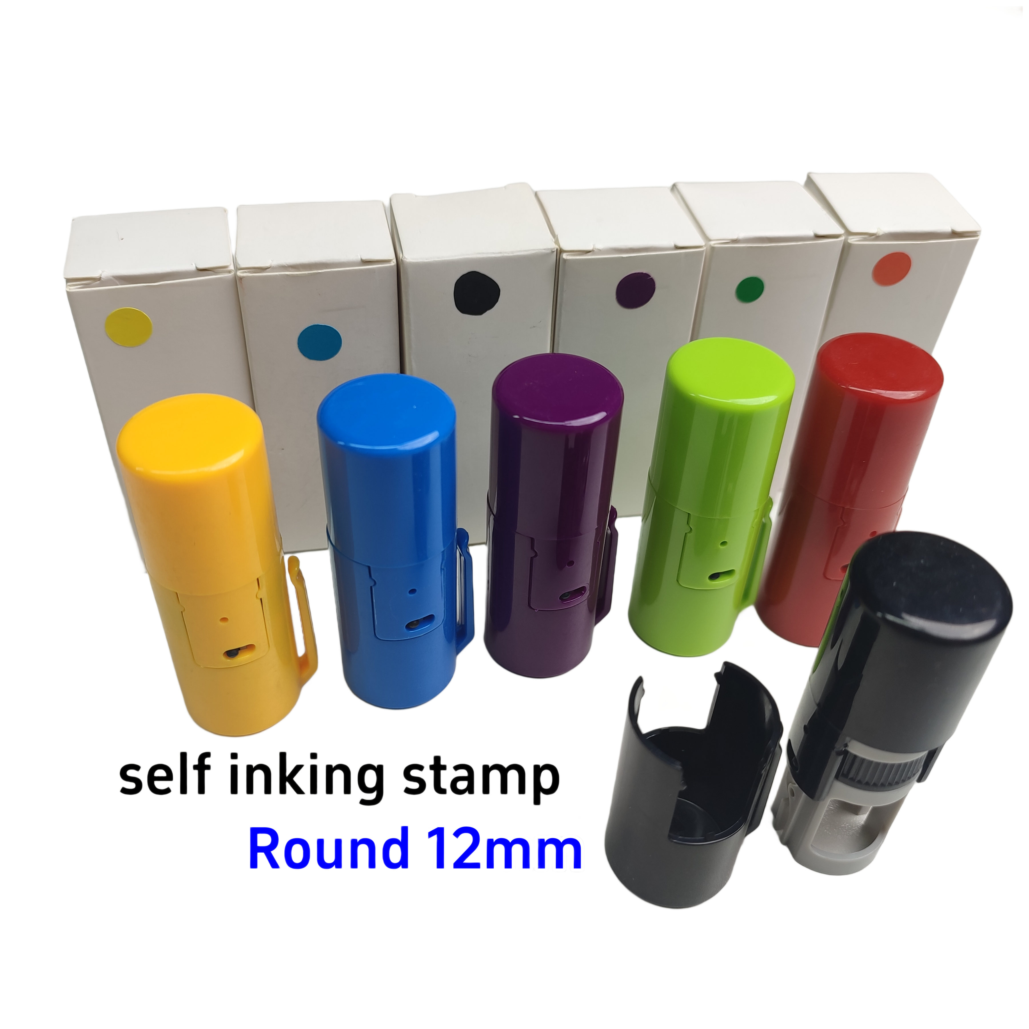 High Quality Automatic Stamp Custom Logo Office Teacher Self inking Stamp Personalized Self Inking Rubber Stamp
