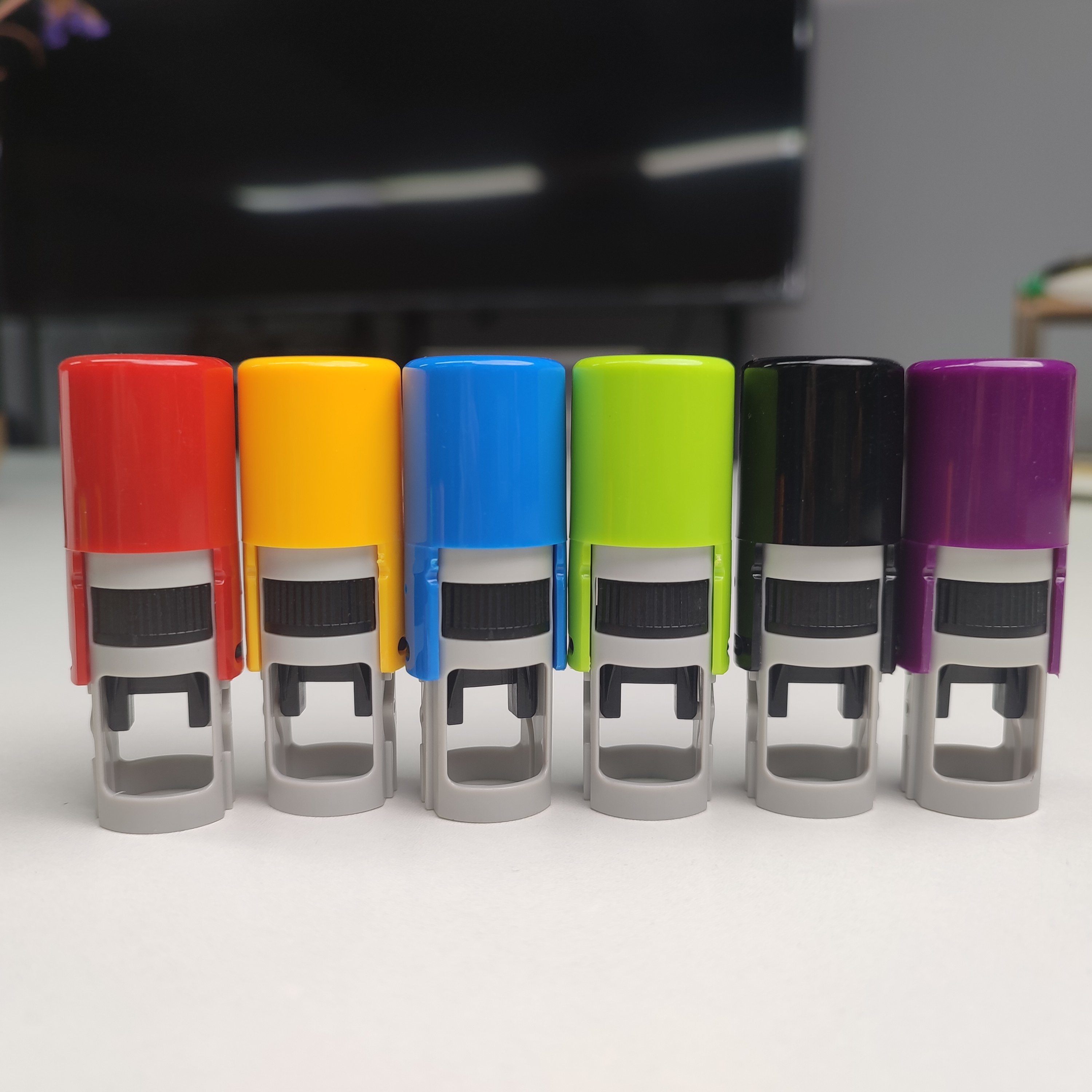 High Quality Automatic Stamp Custom Logo Office Teacher Self inking Stamp Personalized Self Inking Rubber Stamp