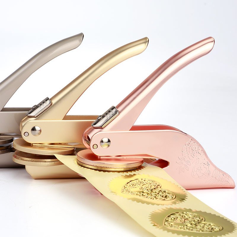 Personalized Customization Embossed Seal Pliers Seal Stamp for Wedding Envelope Paper