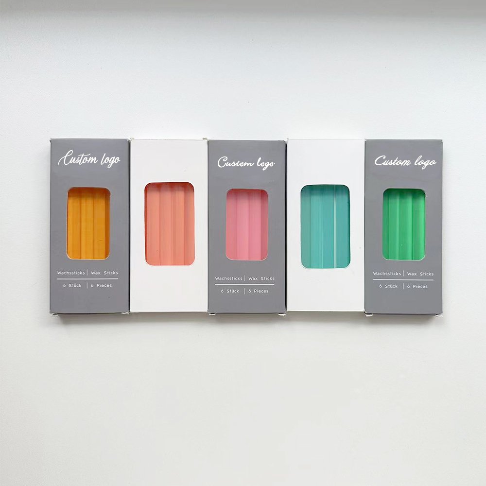 Factory colors green pink titular do cartao transparente clear stamp wax glue gun sticks