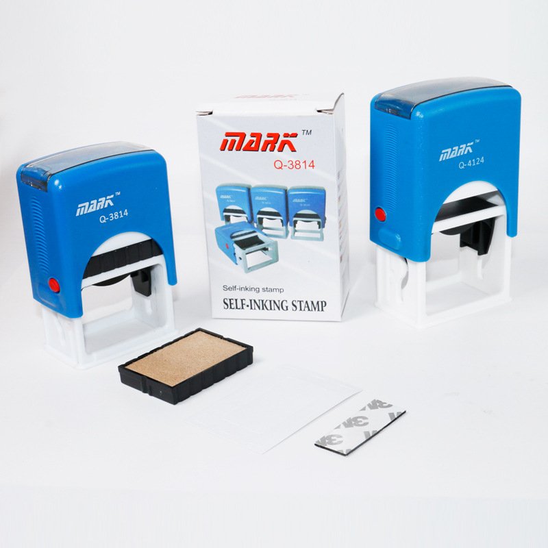 X809 Mark Rubber Ink Personal Stamps Big Automatic Self Inking Rubber Stamps Mark Stamps