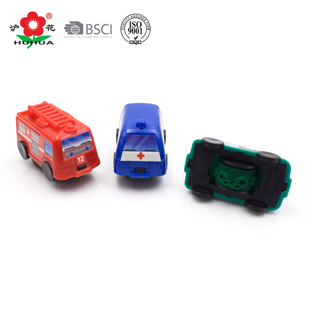 Car Shape Kid Toy Self-inking anime rubber stamps