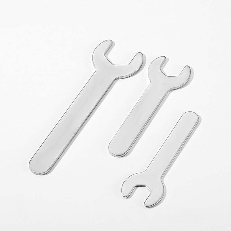 Hardware Hand Tools Carbon Steel Galvanized Mini Stamped Hex Flat Spanner For DIY Single Open End Wrench Allen Key Wrench