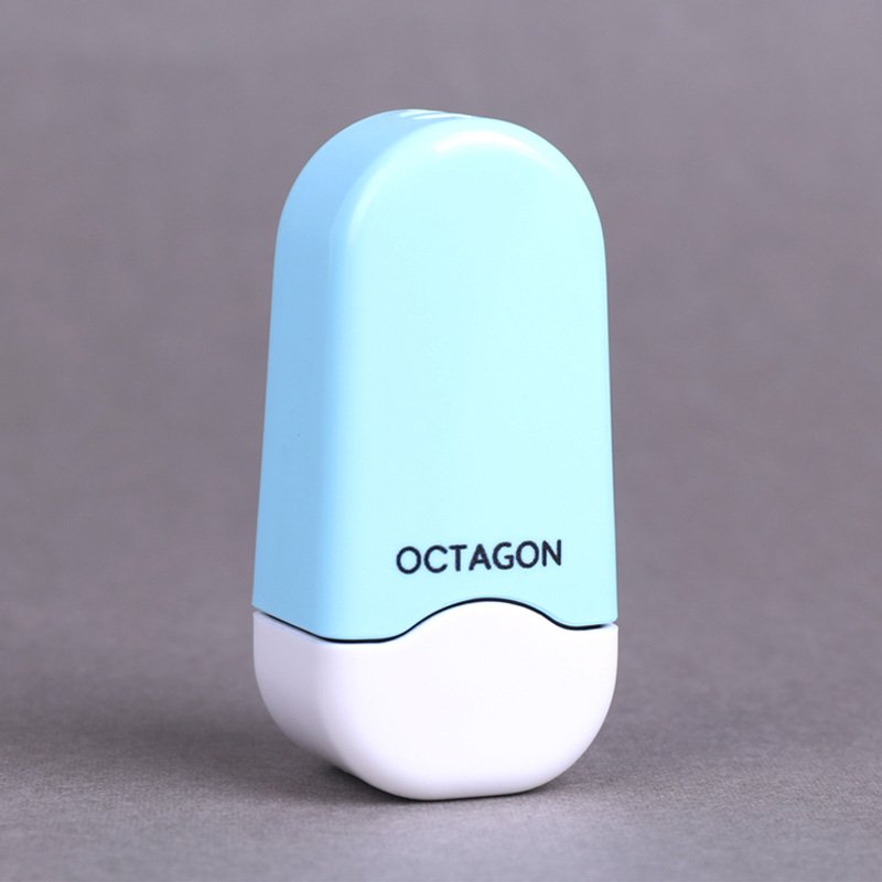 oy0818 Rectangular glitter stamp Self-Inking Stamp Circular Imprint Plastic Ink Pad for Office Use