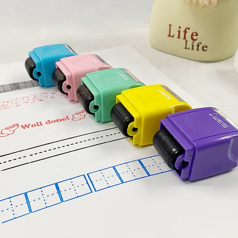 Flash Stamps18*20mm Size Theft Protection Confidential Roller Stamp