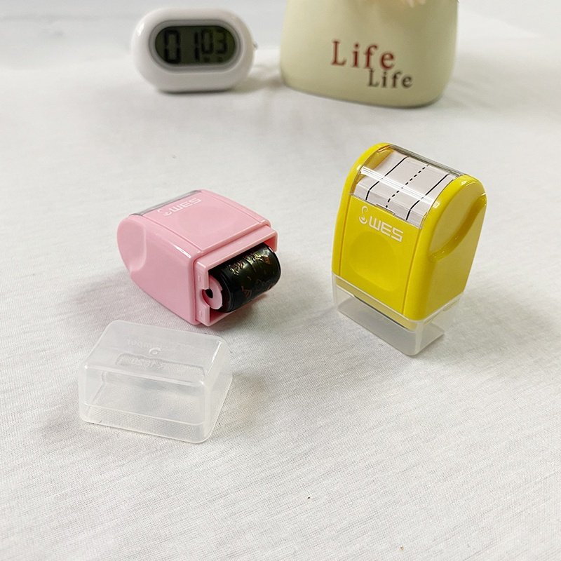 Flash Stamps18*20mm Size Theft Protection Confidential Roller Stamp