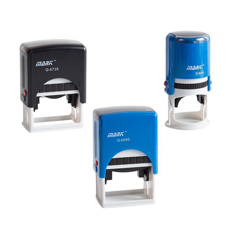 High Quality Plastic Self-Inking Roller Stamp for Office Use