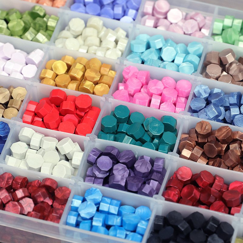 Service Custom Sealing Wax Beads Stamp Set Sealing Wax Beads Kit
