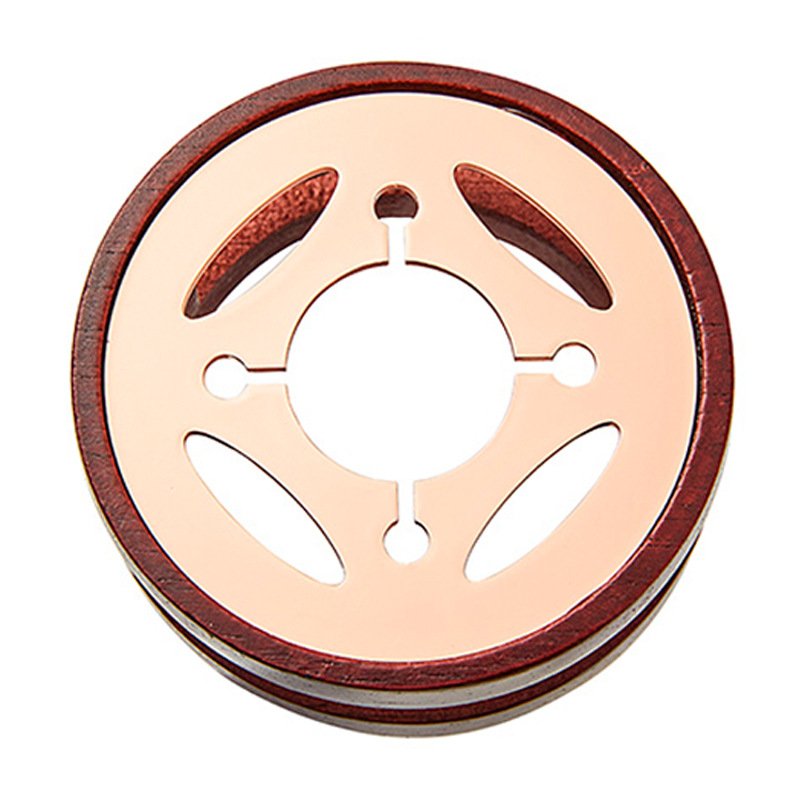 Newest Wax Seal Meltisng Furnace Tool Iron Plastic Design Wood Material Wax Seal Warmer Retro Sealing Wax Heater Stove