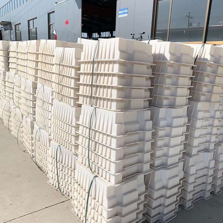 Factory Sell Customized Flexible Rubber Concrete Stamp Mats Plastics Mould for Pavement