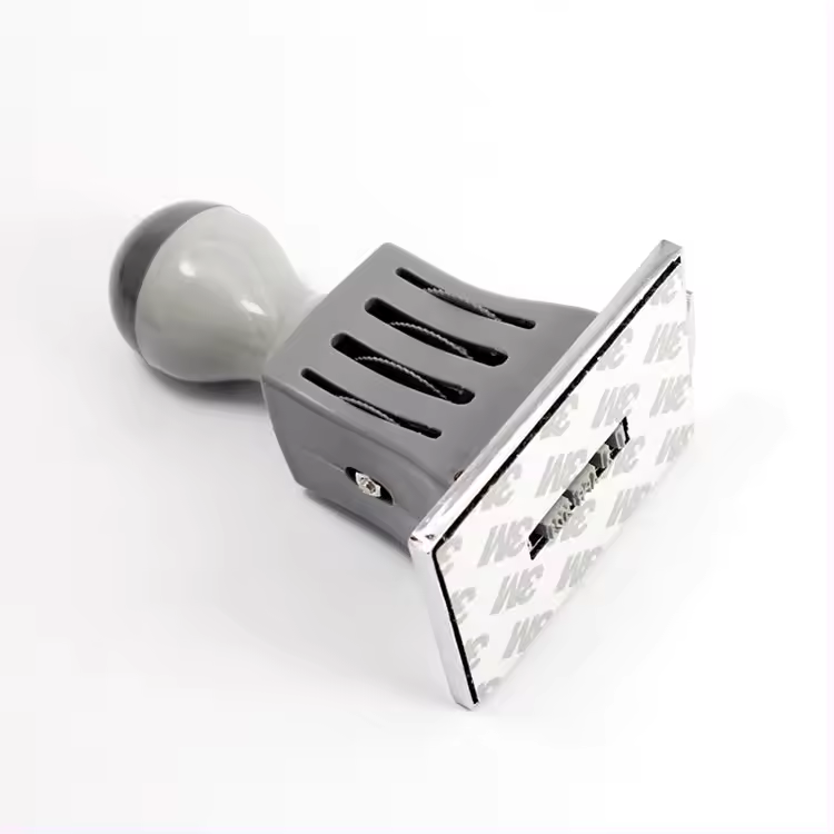 Eco-friendly Office Grey Stamp Making Machine Plastic Treaty Printing That Is Used Wax with Plastic Stamp for Plastic Bag CN;ZHE