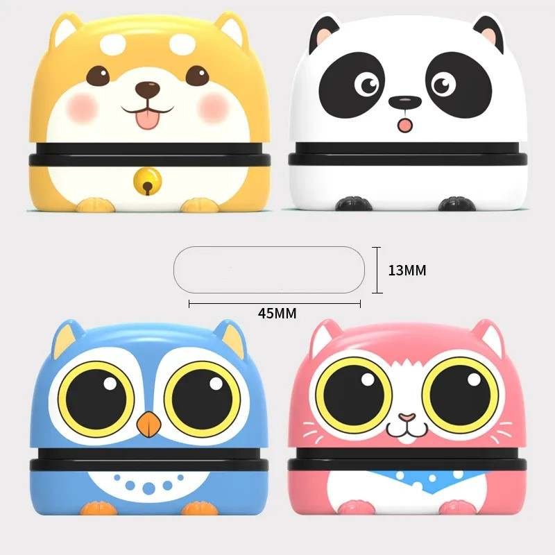 MOQ 1 Kids Stamps Toy Flash Stamp Cute Animal Stamp for Clothing