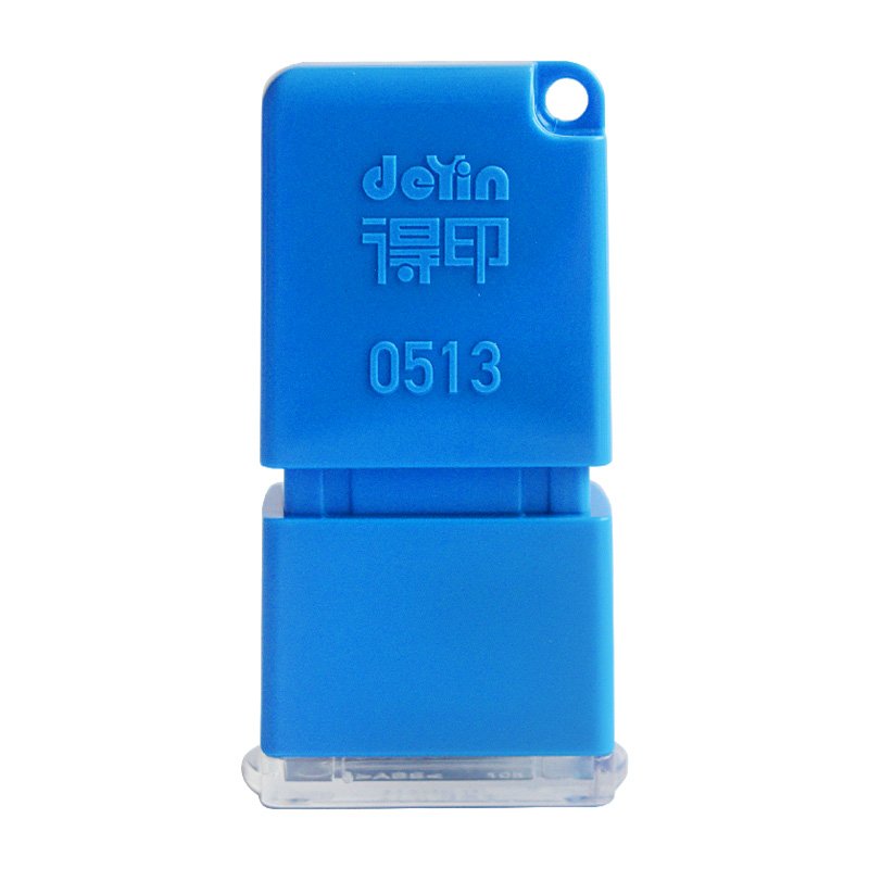 Self-Inking Office Stamp 05-13MM Flash Symbol Mark Plastic ABS Rubber Material with Ink