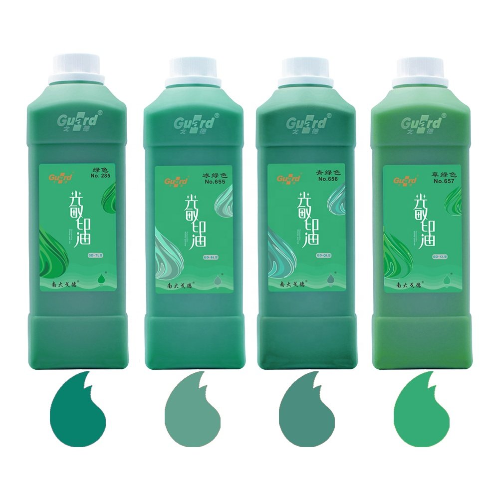 Premium photosensitive self inking flash stamp ink refill for custom flash stamp making 1000ml