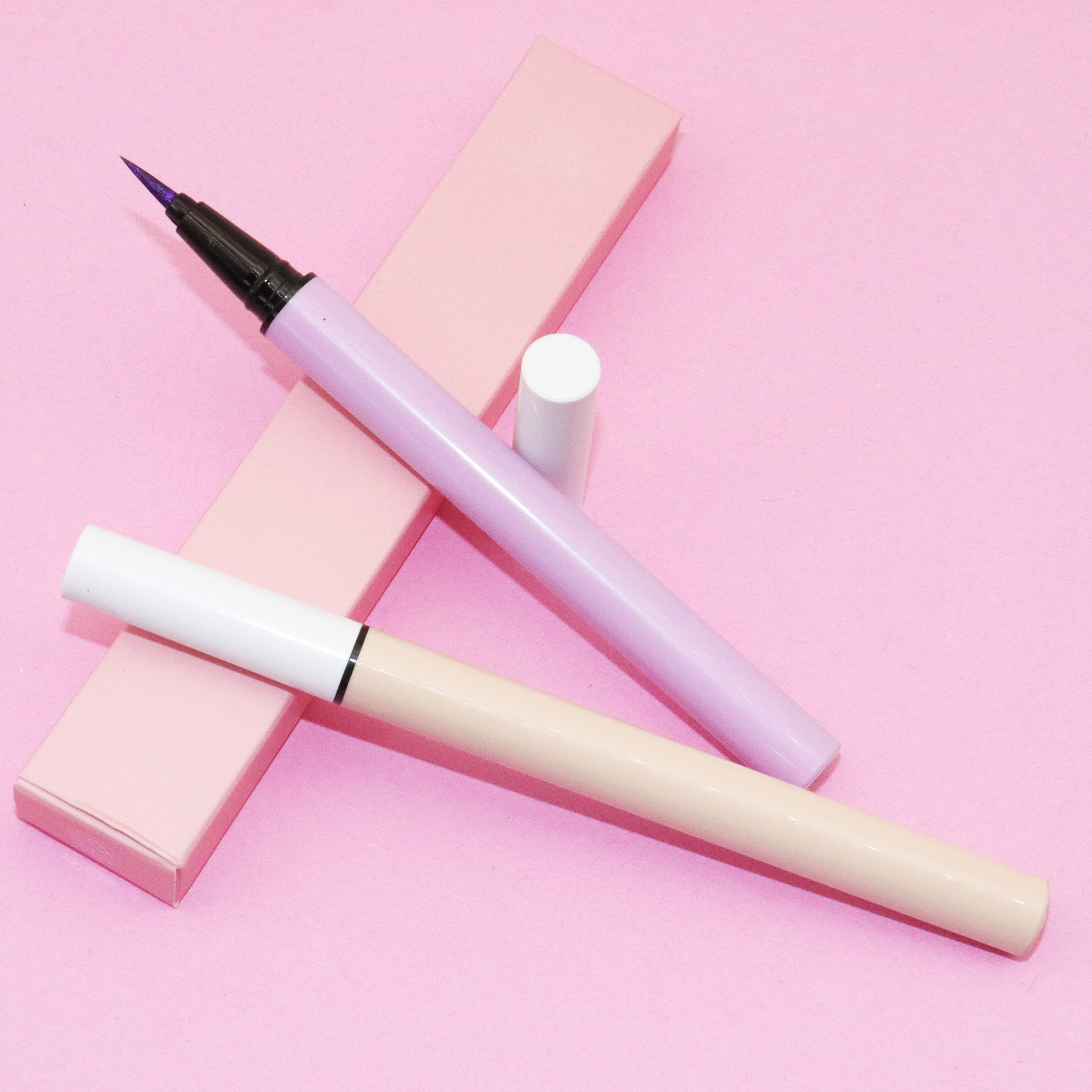 Private label logo black eyeliner pencil custom eyeliner liquid long lasting liquid eyeliner container