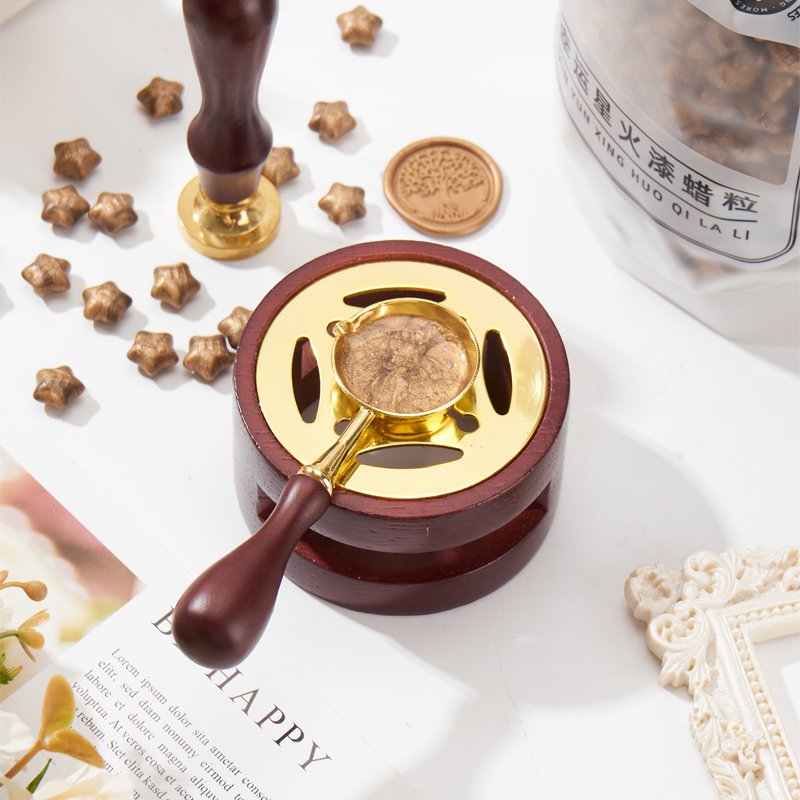Best Selling 49 Color Box Sealed Wax Granules Sealed Stamp Envelope Invitation Hexagon style wax particles Kit