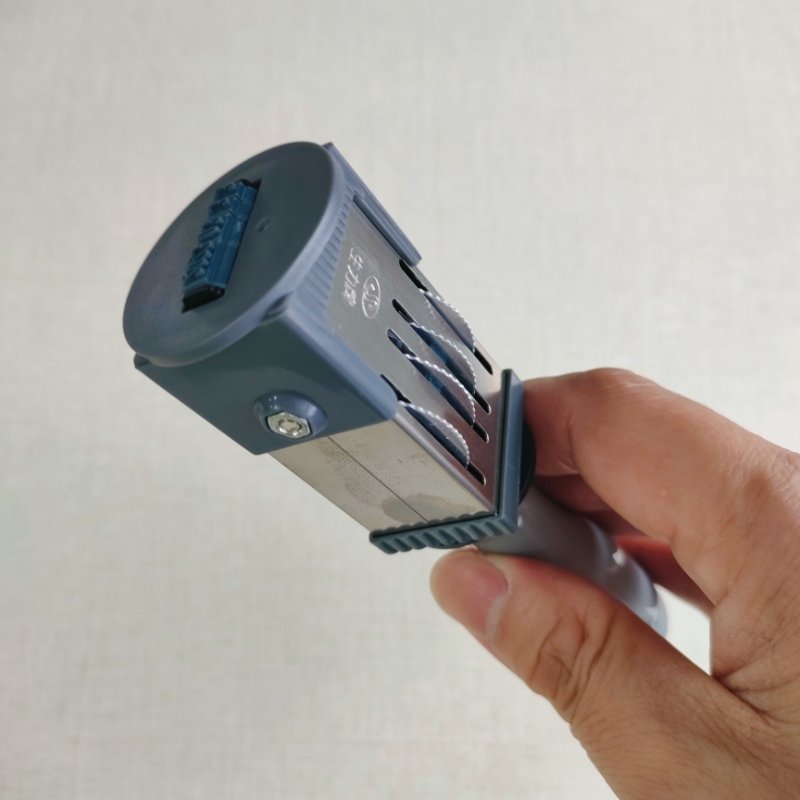 Round 13mm Chapter Date dater die-plate stamp for office use.