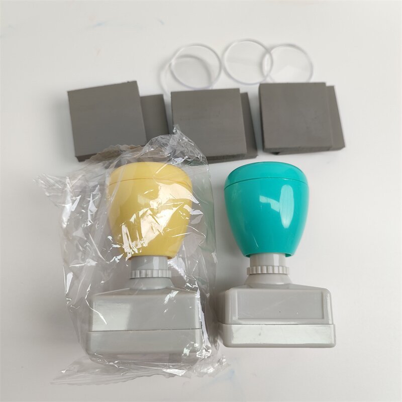 Atom Flash Foam Stamps Flash Stamp Plastic Holder 30mm Mini ha Square Flash Stamps