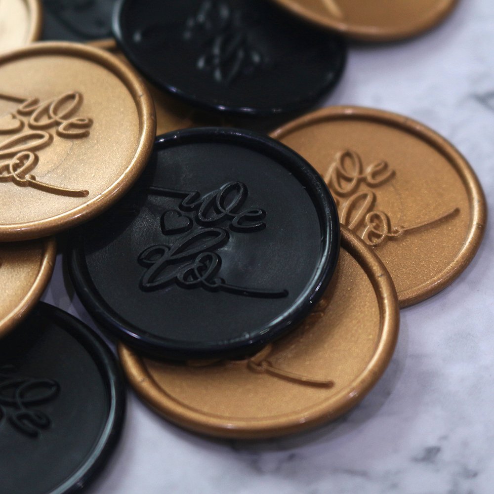 Custom Color Wax Seal Factory Direct Sales Custom Size And Design Logo For Wedding Invitation