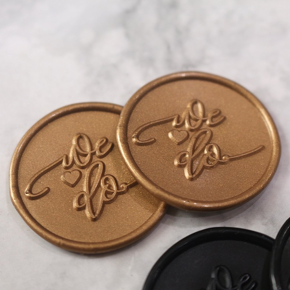 Custom Color Wax Seal Factory Direct Sales Custom Size And Design Logo For Wedding Invitation
